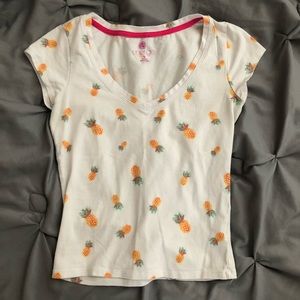 Pineapple crop top